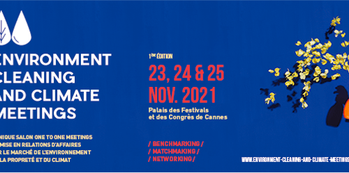 Bannière Bleue Environment cleaning and climate meetings le 23 24 et 25 novembre 2021